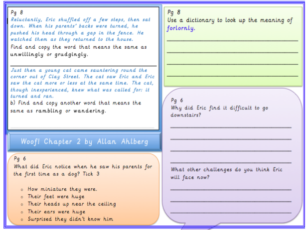 Example of Book Club style questions